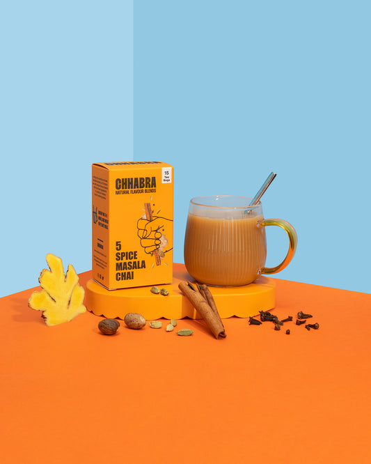 5 spice masala chai