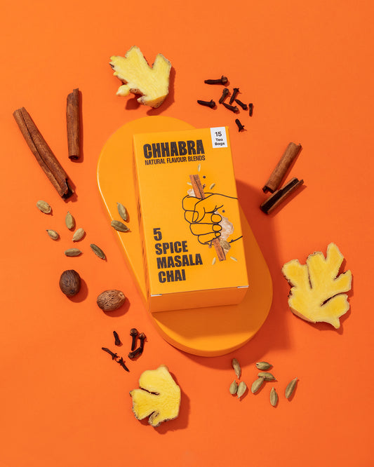 5 spice masala chai