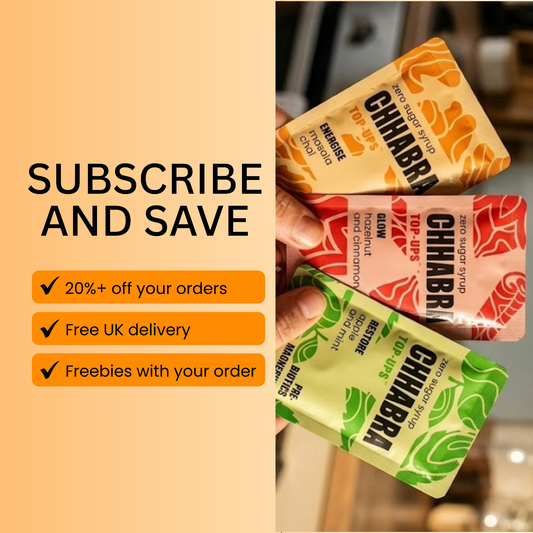 masala chai TOP-UPS | PRE-ORDER & SAVE